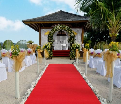 Aisle Runner, Red, 50 Ft