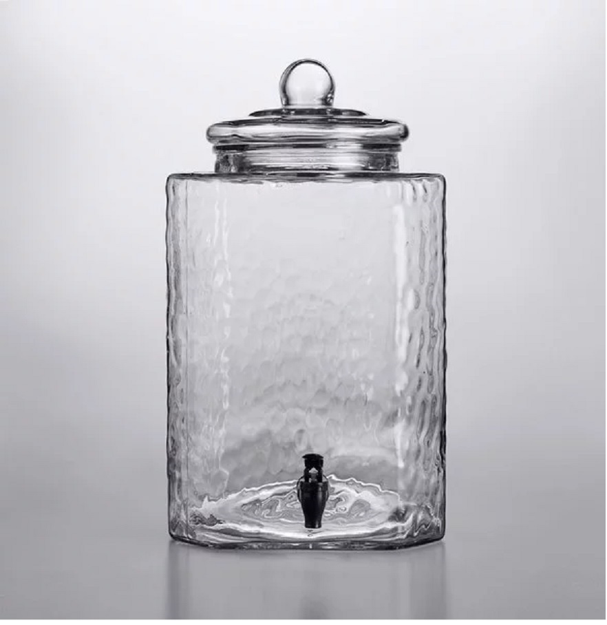 Glass Beverage Dispenser – Cylinder