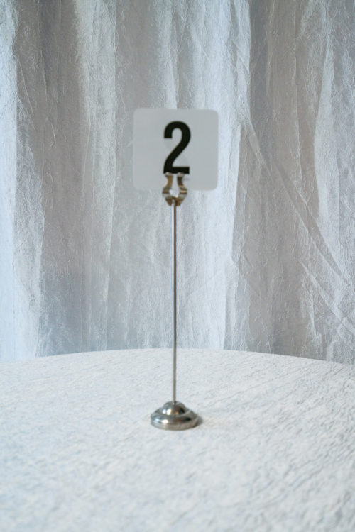 Table Number Stand