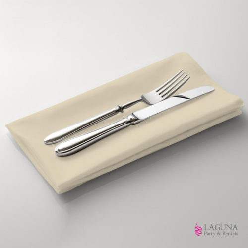 Linen Napkin, Ivory (set of 10)