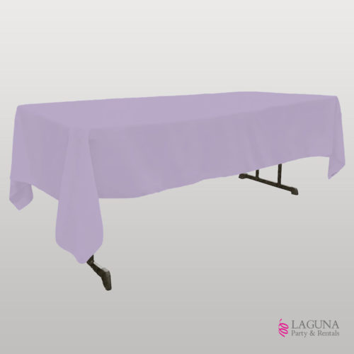 Rectangle Table Cover, Linen, Lavender