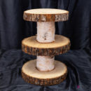 3 Tiered Cake / Dessert Stand, Wood