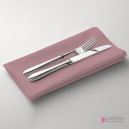 Linen Napkin, Rose Pink (set of 10)