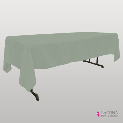 Rectangle Table Cover, Linen, Sage