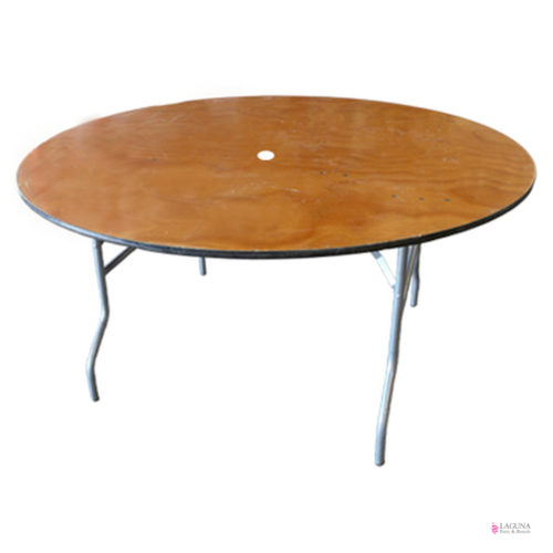 Table, 60" Round, Umbrella-Compatible