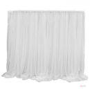 Drapes, Chiffon, White