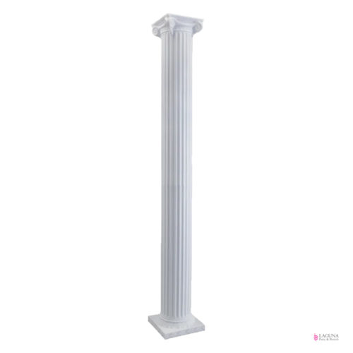 White Pedestal Column, 72" (H)