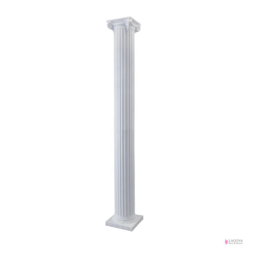 White Pedestal Column, 96" (H)