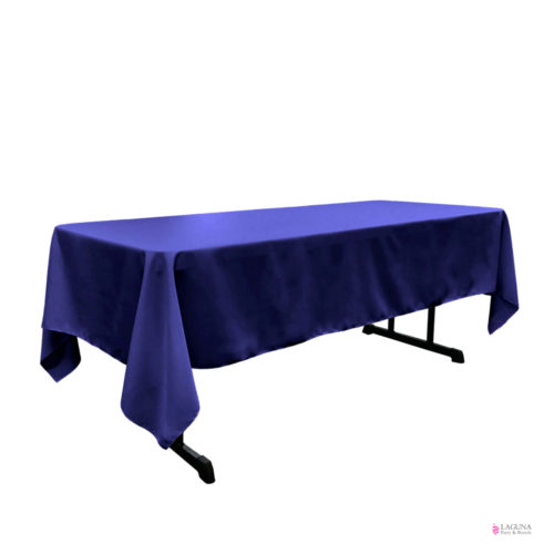 Rectangle Table Cover, Linen, Royal Blue