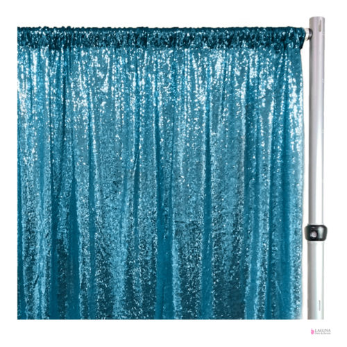 Drapes, Sequin, Turquoise