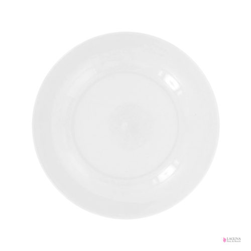 Plate, 7.5" Dia (set of 10), White
