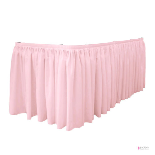 Stage Skirt, Linen, Pink