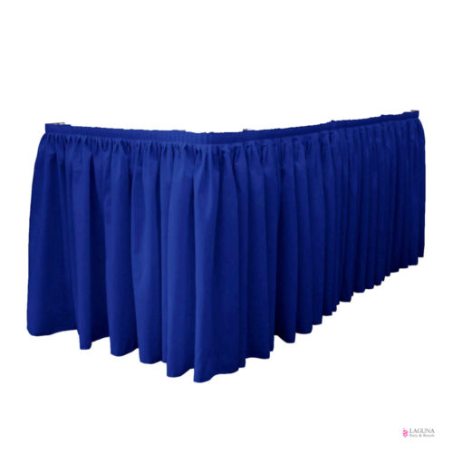 Stage Skirt, Linen, Royal Blue