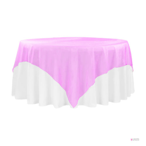 Table Overlay, Organza, Fuchsia
