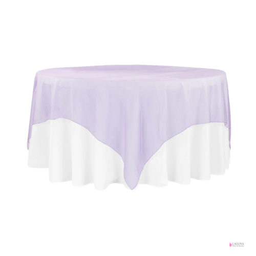 Table Overlay, Organza, Lavender
