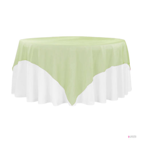 Table Overlay, Organza, Sage
