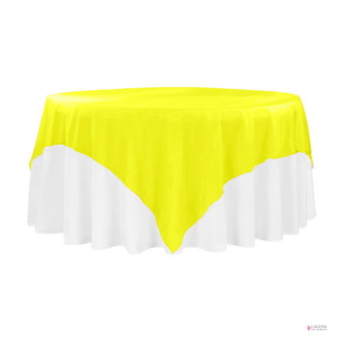 Table Overlay, Organza, Yellow