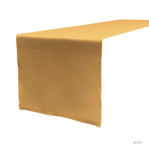 Table Runner, Satin, Gold