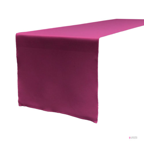 Table Runner, Satin, Fuchsia