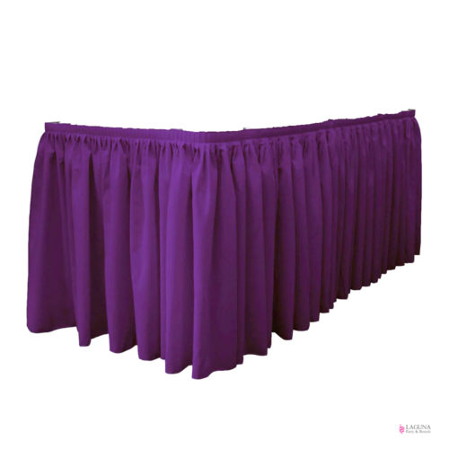 Stage Skirt, Linen, Purple