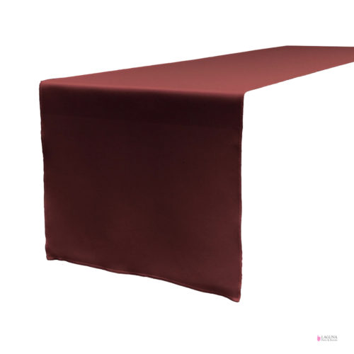 Table Runner, Satin, Burgundy