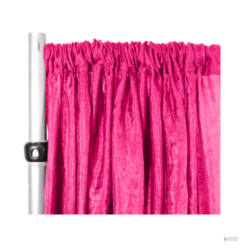 Drapes, Satin, Fuchsia