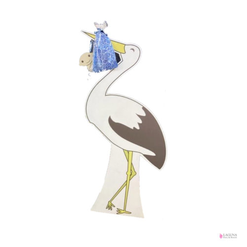 Stork, Pink or Blue, 2.1 Ft Tall