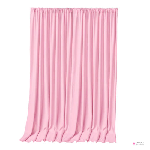 Drapes, Polyester, Pink