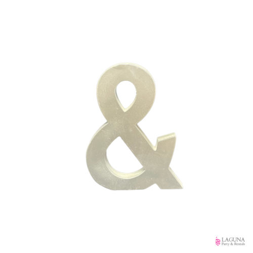 & (Ampersand) Letter Decor