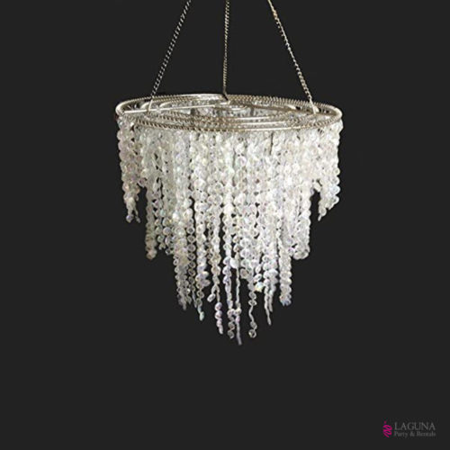 Chandelier, 10" (Dia) X 12" (L)