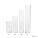 Cylinder Vase, 7.75" (H)