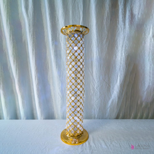 Gold Pedestal Column, 40" (H)