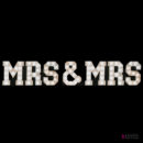 MRS & MRS Marquee Light Up LED Letter Decor Set, 24" tall