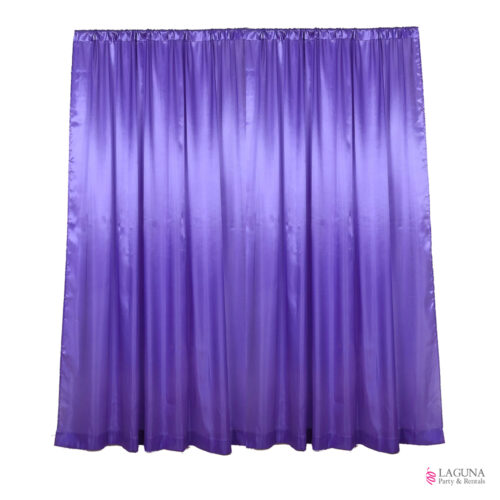 Drapes, Satin, Purple